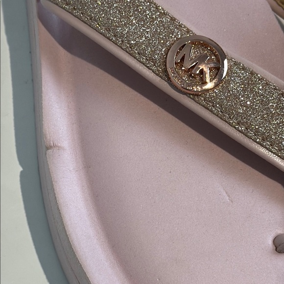 Michael Kors Pink and Gold Sandals Size 10 Women's - Picture 7 of 7